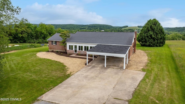 162 Liberty Valley Rd, Danville, PA 17821 - view of subject property with a heavily wooded area