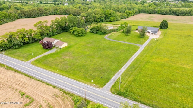162 Liberty Valley Rd, Danville, PA 17821 - aerial view of sparsely populated area