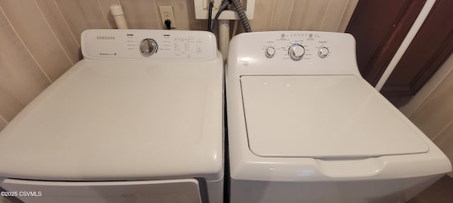 260 Iron St, Berwick, PA 18603 - laundry area featuring separate washer and dryer