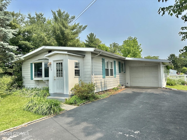2 E 11th Ave, Shamokin Dam, PA 17876 - view of front facade featuring an attached garage and asphalt driveway