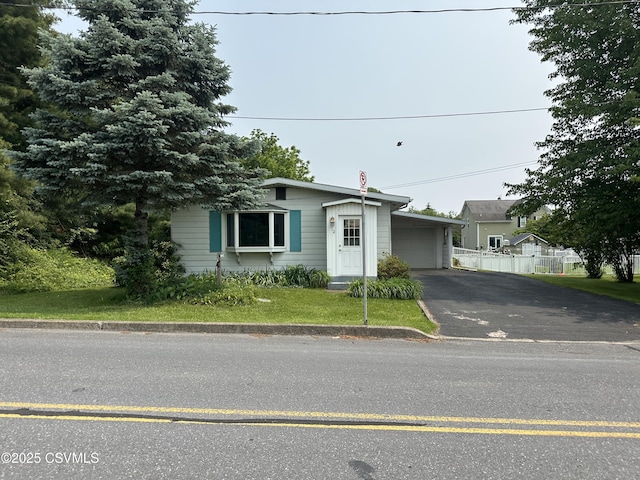 2 E 11th Ave, Shamokin Dam, PA 17876 - view of front of property with an attached garage and asphalt driveway