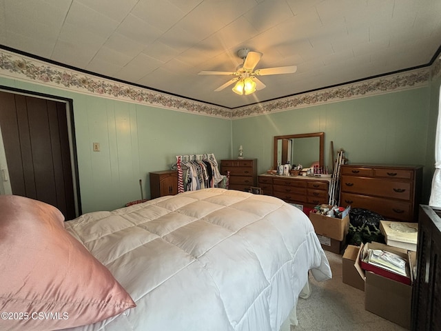321 E Shamokin St, Trevorton, PA 17881 - bedroom featuring carpet flooring and a ceiling fan