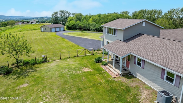 67 Center School Rd, Elysburg, PA 17824 - aerial view of property and surrounding area