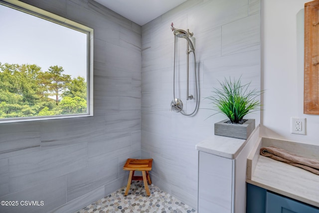 67 Center School Rd, Elysburg, PA 17824 - bathroom featuring a tile shower