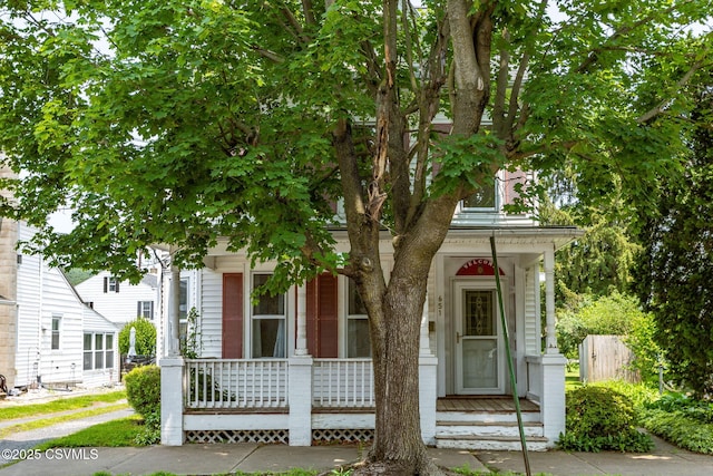 651 E Market St, Danville, PA 17821 - view of front of home featuring a porch