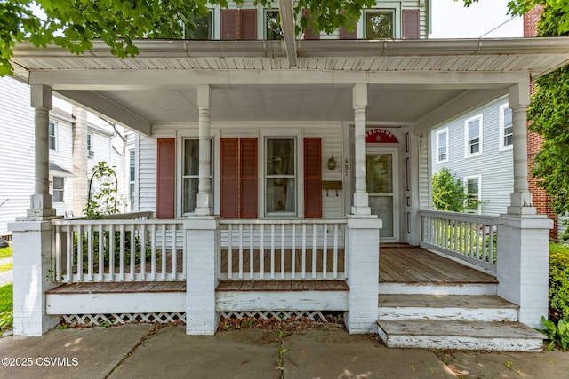 651 E Market St, Danville, PA 17821 - view of exterior entry with covered porch