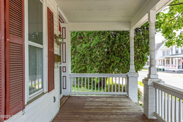 651 E Market St, Danville, PA 17821 - view of wooden porch