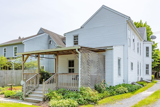 651 E Market St, Danville, PA 17821 - view of front of house with covered porch