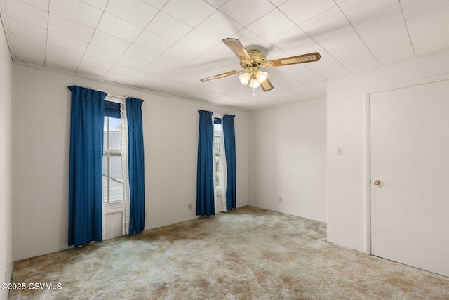 651 E Market St, Danville, PA 17821 - spare room with carpet flooring and ceiling fan