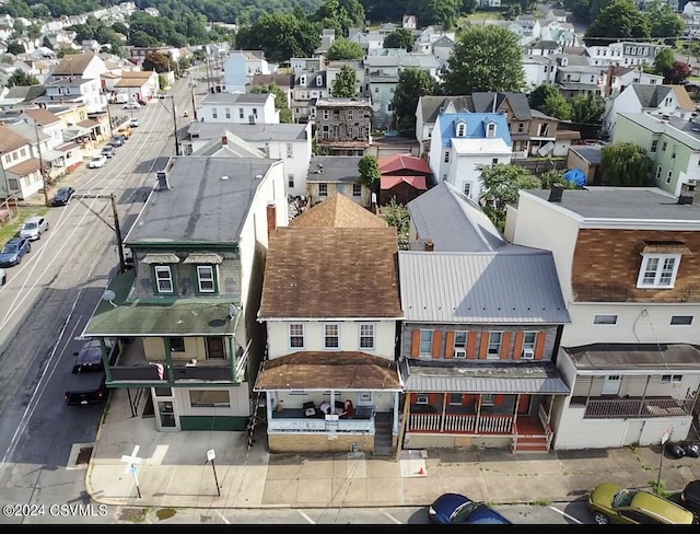 406 W Spruce St, Shamokin, PA 17872 - aerial view of residential area