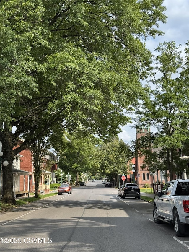 127 N 3rd St, Lewisburg, PA 17837 - view of asphalt road with curbs and traffic signs