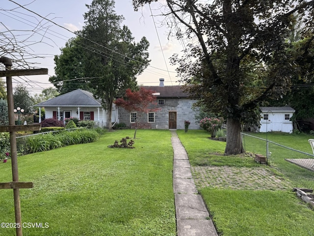 127 N 3rd St, Lewisburg, PA 17837 - view of front of home with stone siding