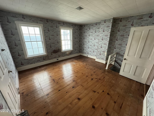 127 N 3rd St, Lewisburg, PA 17837 - empty room featuring wood-type flooring and baseboards