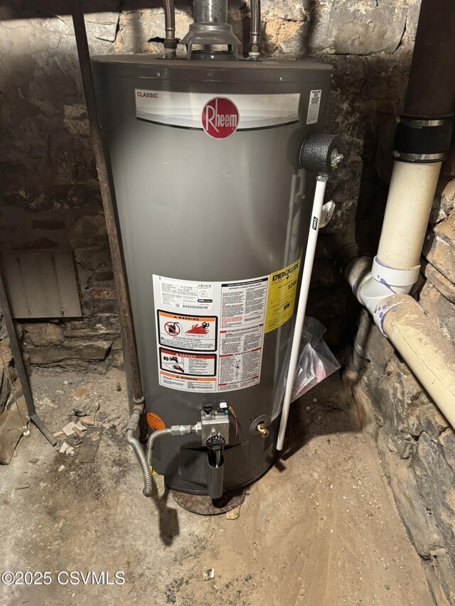 127 N 3rd St, Lewisburg, PA 17837 - utility room featuring water heater