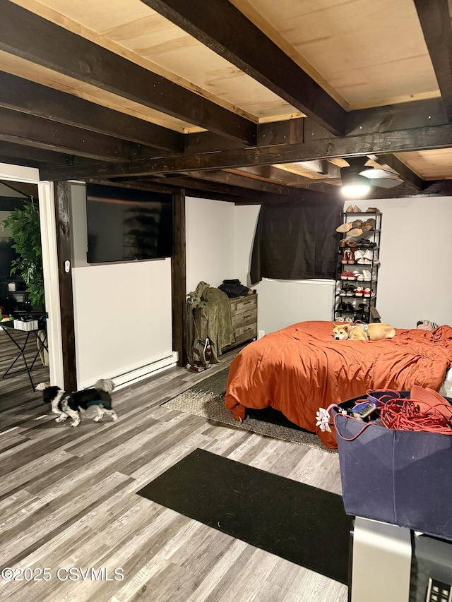 511 Snowflake Ln, Shickshinny, PA 18655 - bedroom with wood finished floors