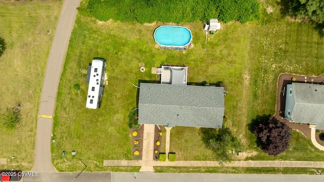 306 Clybourne Ave, Berwick, PA 18603 - drone / aerial view of a pool