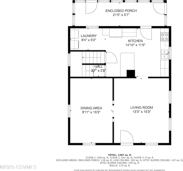 637 Pfahler St, Catawissa, PA 17820 - view of home floor plan