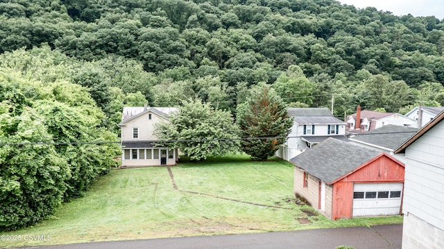 637 Pfahler St, Catawissa, PA 17820 - view from above of property with a forest
