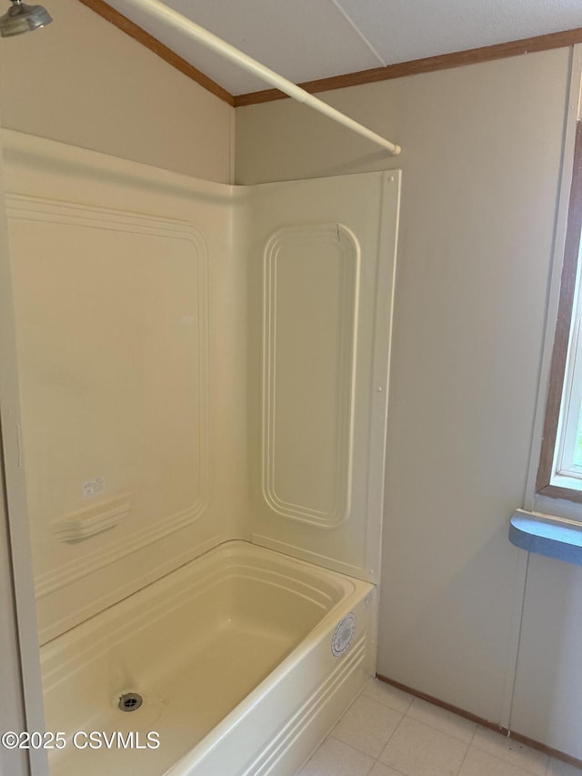 2638 Melanie Rd, Ringtown, PA 17967 - bathroom with tile patterned floors and bathtub / shower combination