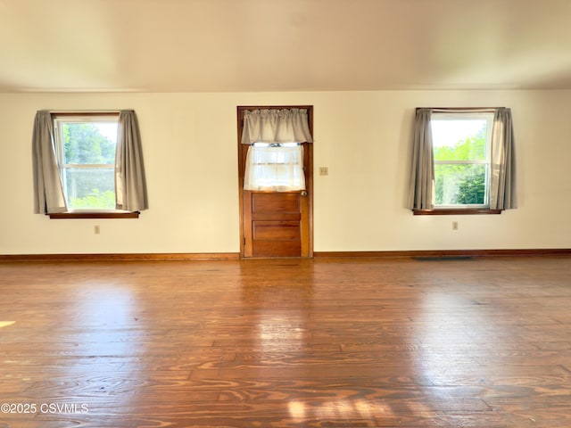 316 N Broad St, Selinsgrove, PA 17870 - unfurnished room featuring wood finished floors and baseboards
