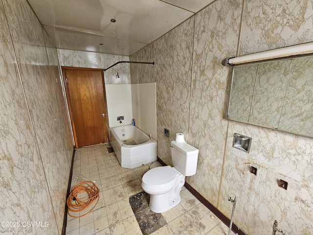 334 W Butternut St, Mount Carmel, PA 17851 - full bathroom with shower / bath combination and toilet