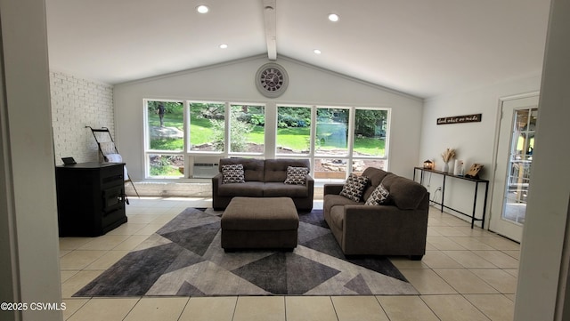 124 E Coal St, Trevorton, PA 17881 - living room featuring light tile patterned floors