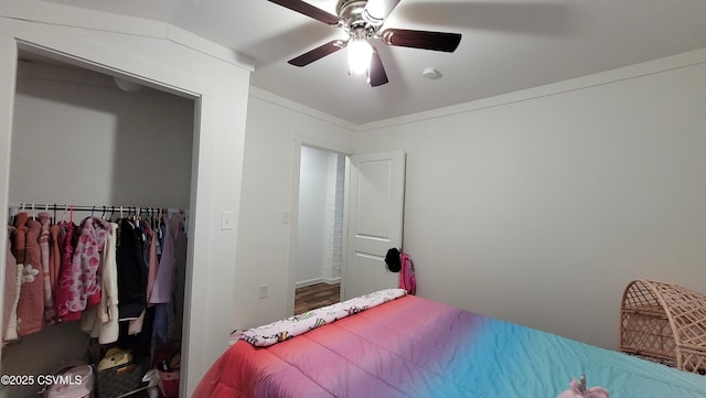 124 E Coal St, Trevorton, PA 17881 - bedroom with ceiling fan