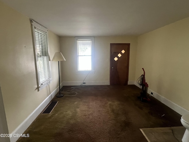612-614 1st St, Nescopeck, PA 18635 - carpeted spare room featuring baseboards
