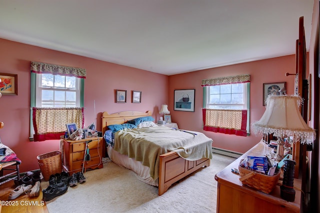 7 N Red Maple St, Selinsgrove, PA 17870 - bedroom featuring light colored carpet and baseboard heating