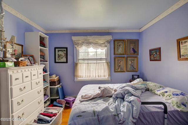 7 N Red Maple St, Selinsgrove, PA 17870 - bedroom featuring wood finished floors and crown molding