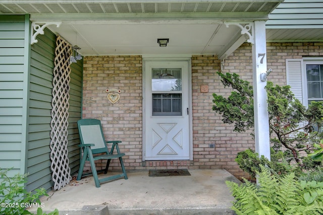 7 N Red Maple St, Selinsgrove, PA 17870 - property entrance with covered porch and brick siding