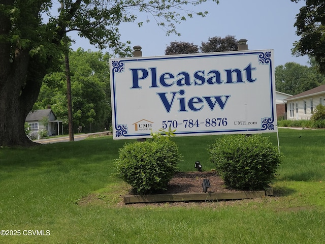 94 Porter Gray Rdg, Bloomsburg, PA 17815 - community / neighborhood sign featuring a yard