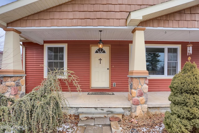 152 Bridge Ave, Allenwood, PA 17810 - property entrance featuring covered porch