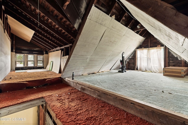109 W Ninth St, Watsontown, PA 17777 - view of unfinished attic