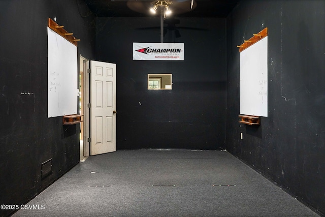 109 W Ninth St, Watsontown, PA 17777 - spare room with a ceiling fan and carpet floors