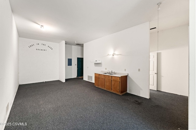 109 W Ninth St, Watsontown, PA 17777 - empty room with dark carpet