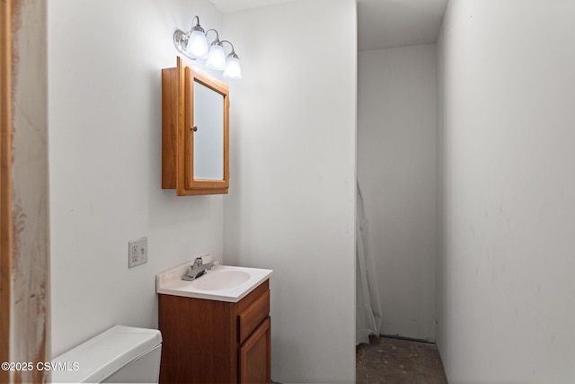 109 W Ninth St, Watsontown, PA 17777 - bathroom featuring toilet and vanity