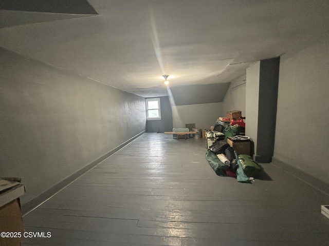 1211 W Mulberry St, Coal Township, PA 17866 - below grade area featuring wood-type flooring