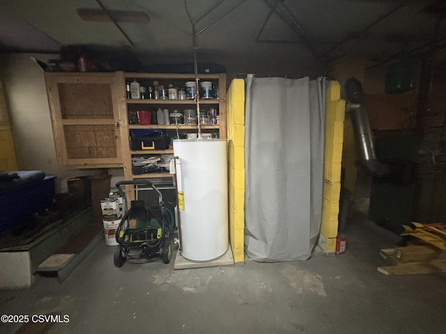 1211 W Mulberry St, Coal Township, PA 17866 - basement featuring water heater and a garage