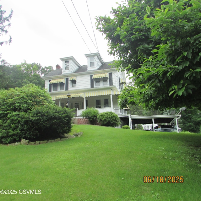 324 Tulip Rd, Paxinos, PA 17860 - view of front of house with a front lawn