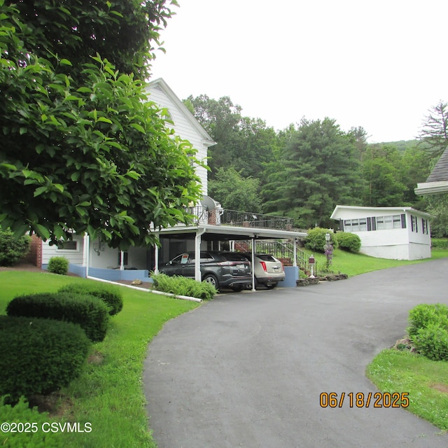 324 Tulip Rd, Paxinos, PA 17860 - view of front facade with a front lawn