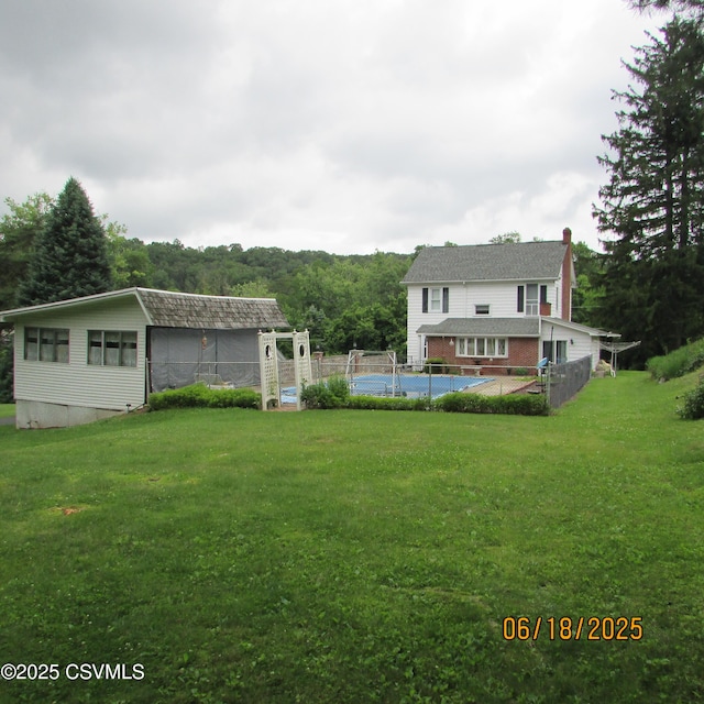 324 Tulip Rd, Paxinos, PA 17860 - view of grassy yard