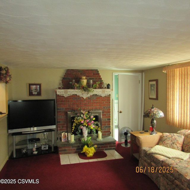 324 Tulip Rd, Paxinos, PA 17860 - living room with a fireplace