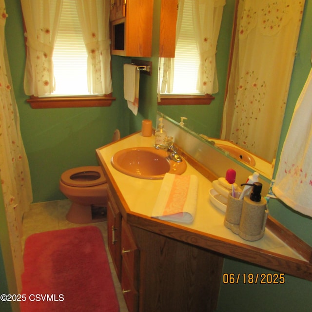 324 Tulip Rd, Paxinos, PA 17860 - full bath with vanity and tile patterned flooring