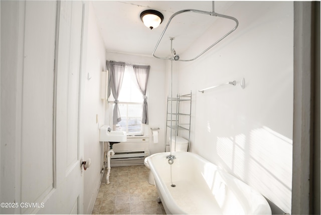 126-128 Murray Ave, Bloomsburg, PA 17815 - bathroom featuring a freestanding bath