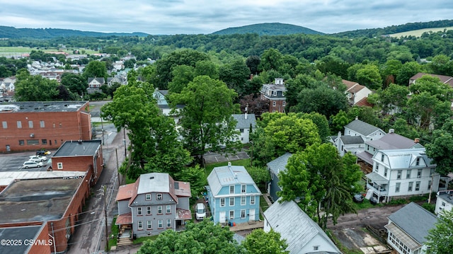 126-128 Murray Ave, Bloomsburg, PA 17815 - aerial perspective of suburban area with a mountain backdrop