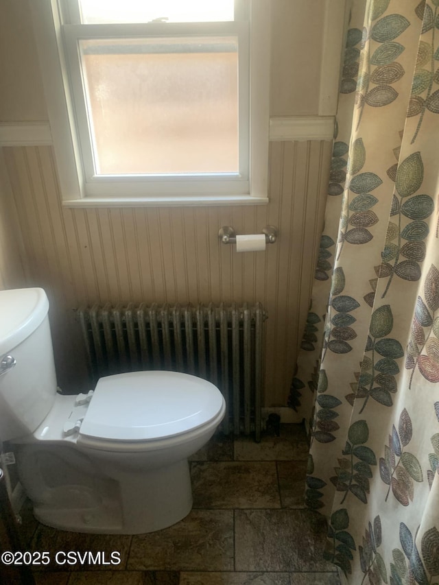 1542 1st Ave, Berwick, PA 18603 - full bathroom featuring radiator heating unit and toilet