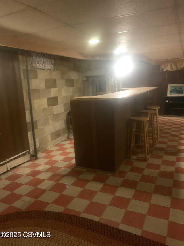 1542 1st Ave, Berwick, PA 18603 - indoor dry bar with light floors