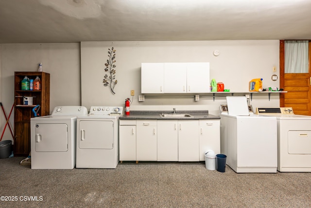846-848 Orange St, Berwick, PA 18603 - laundry room with independent washer and dryer and cabinet space