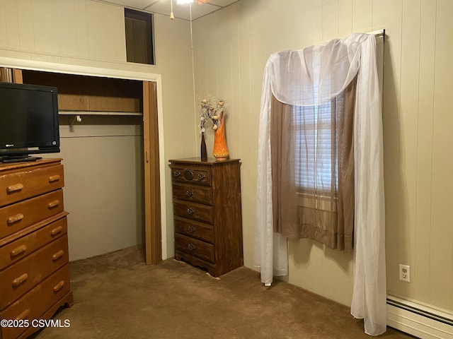 846-848 Orange St, Berwick, PA 18603 - bedroom featuring a baseboard radiator and carpet flooring